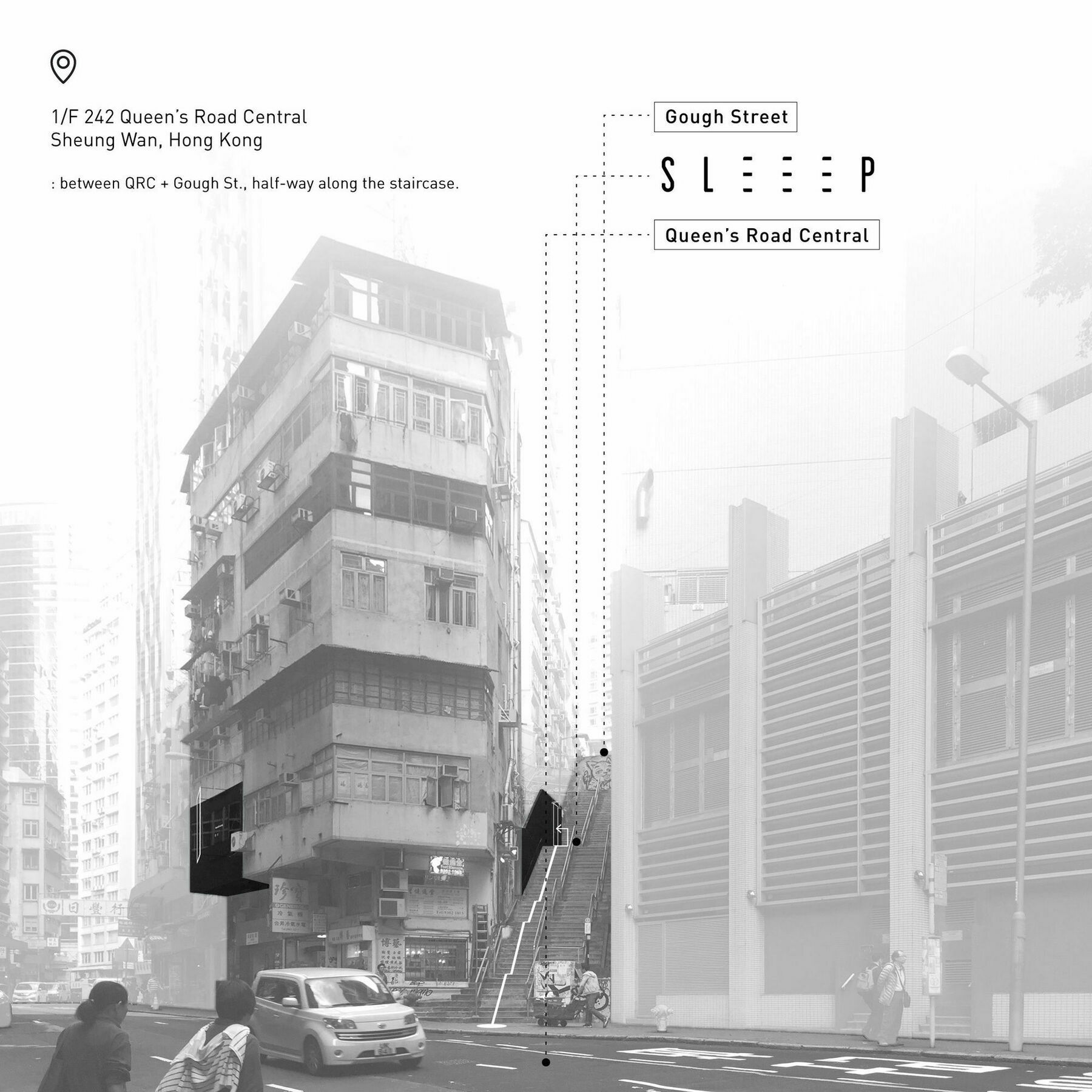 Sleeep Hkg Gough St Hotell Hongkong Eksteriør bilde